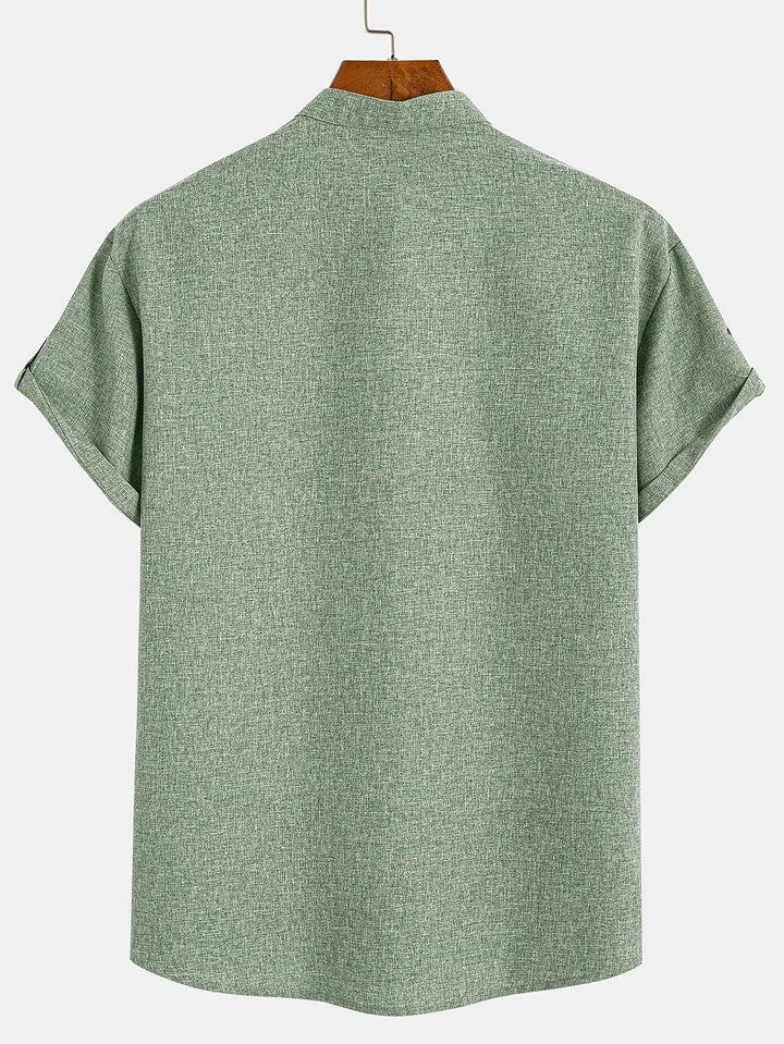 Samuelson - Elegantes Kurzarmhemd Mit Kragen
