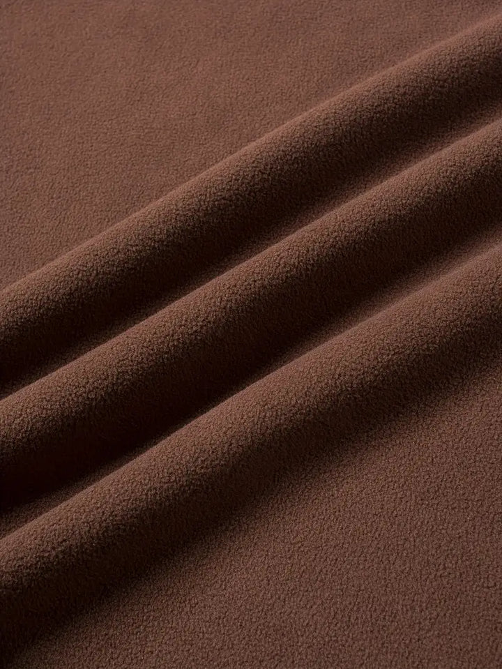 Lamar - Langarm Schweiß Hemd Mit Halbem Reißverschluss