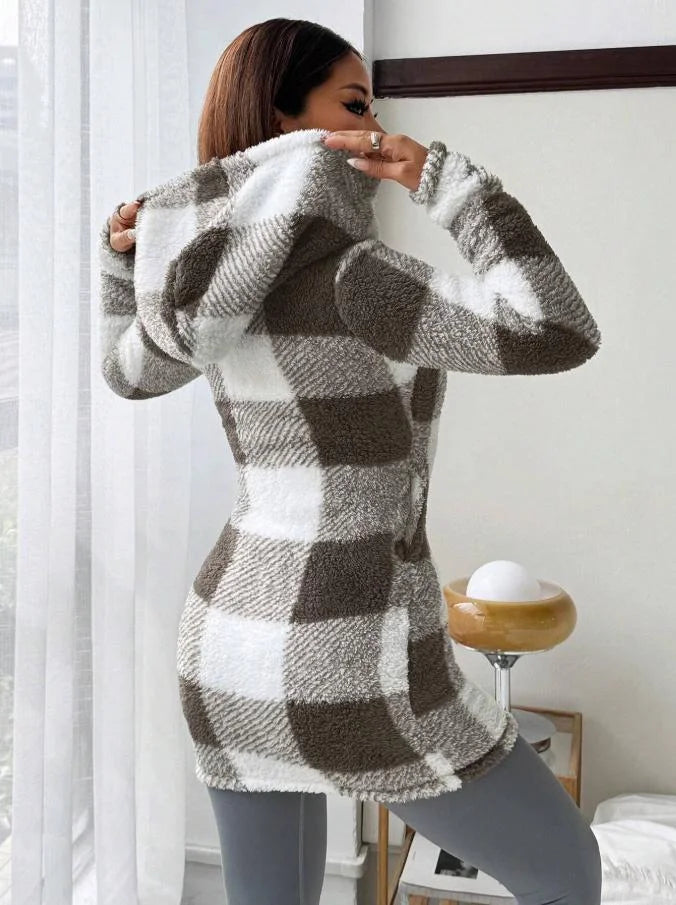 Tissaia - Stylische Kapuzenjacke Mit Reißverschluss