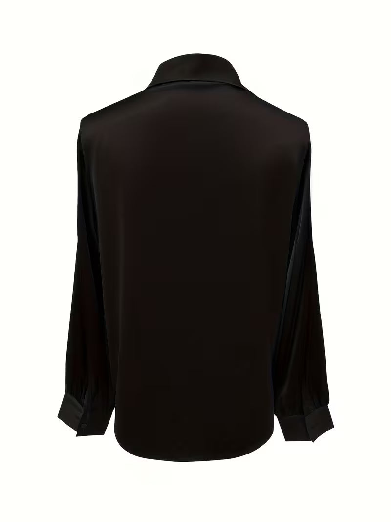 Leylah – Elegante Langarmbluse