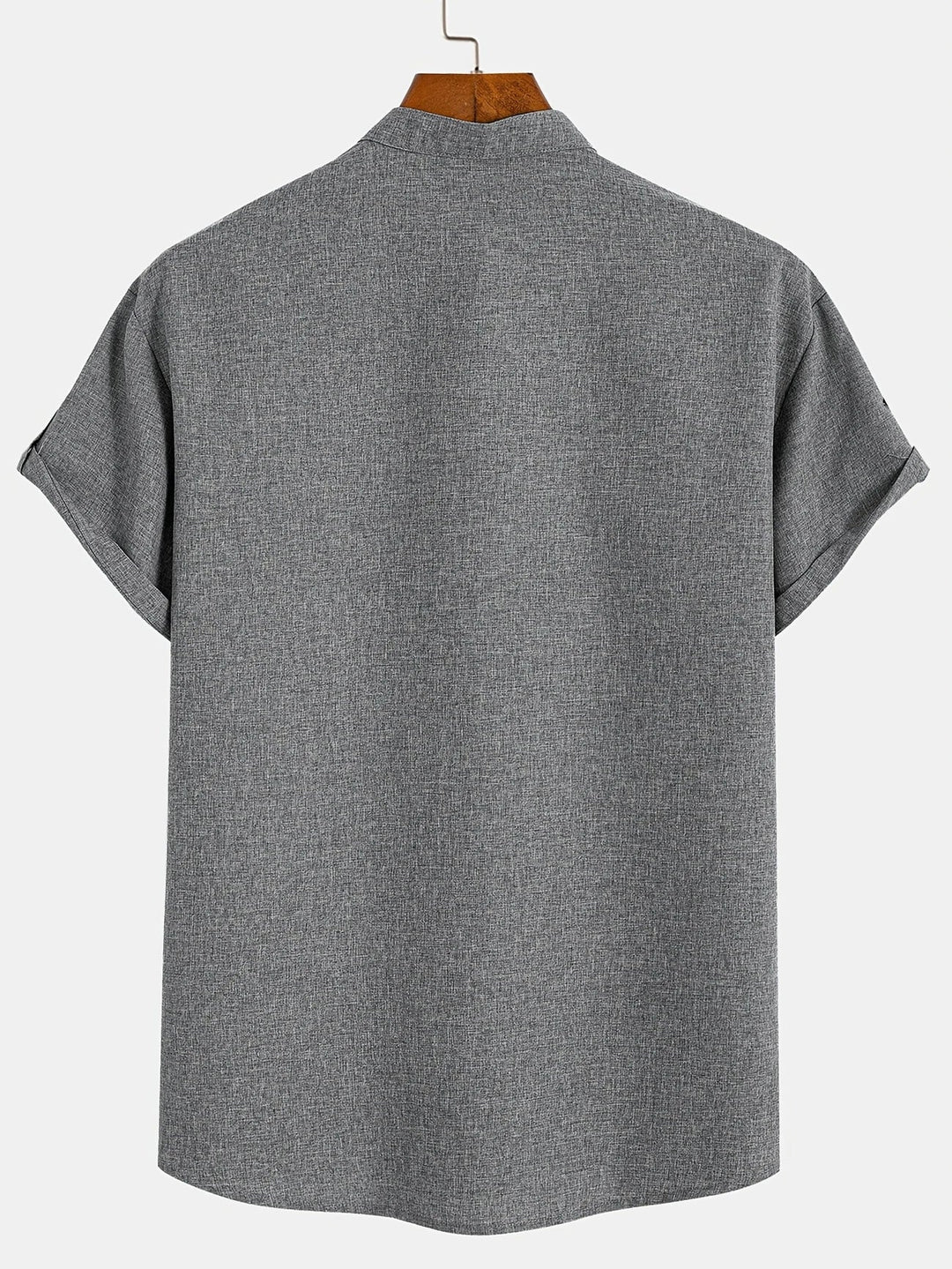 Elliott – Elegantes Kurzarm Hemd Mit Stehkragen