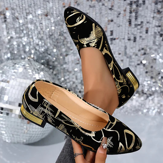 Fernandez – Atmungsaktive Schuhe Mit Niedrigem Absatz