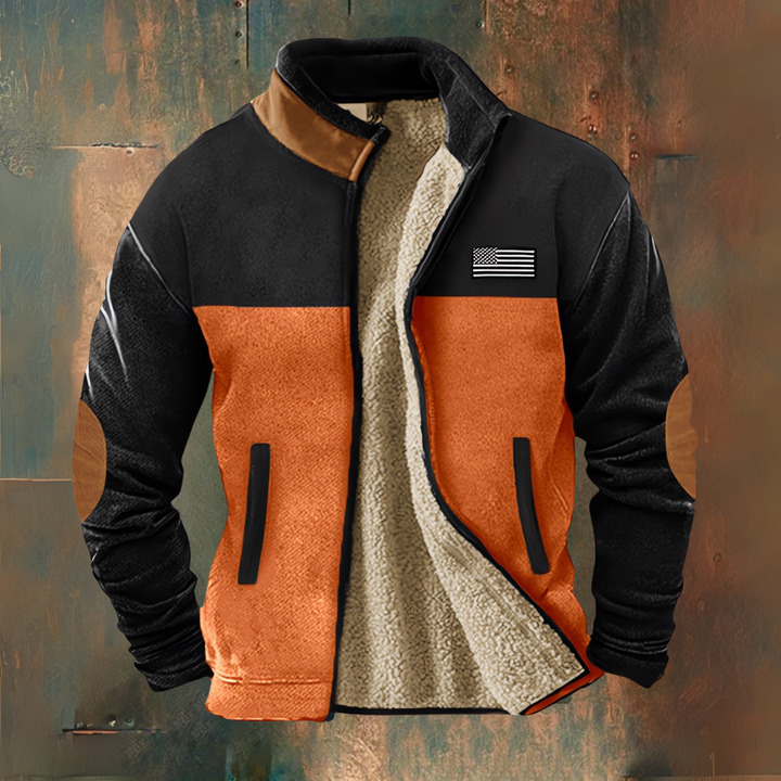 Gabrieele – Lässige Fleece Jacke