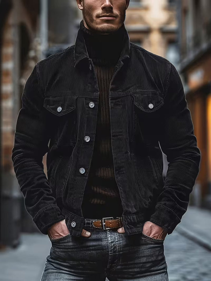 Warwick – Cordjacke Mit Zahlreichen Taschen