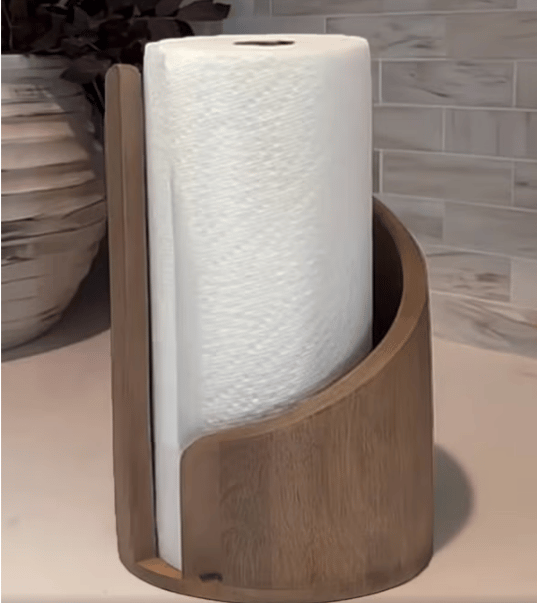 WoodRipple – Toilettenpapierhalter aus Holz