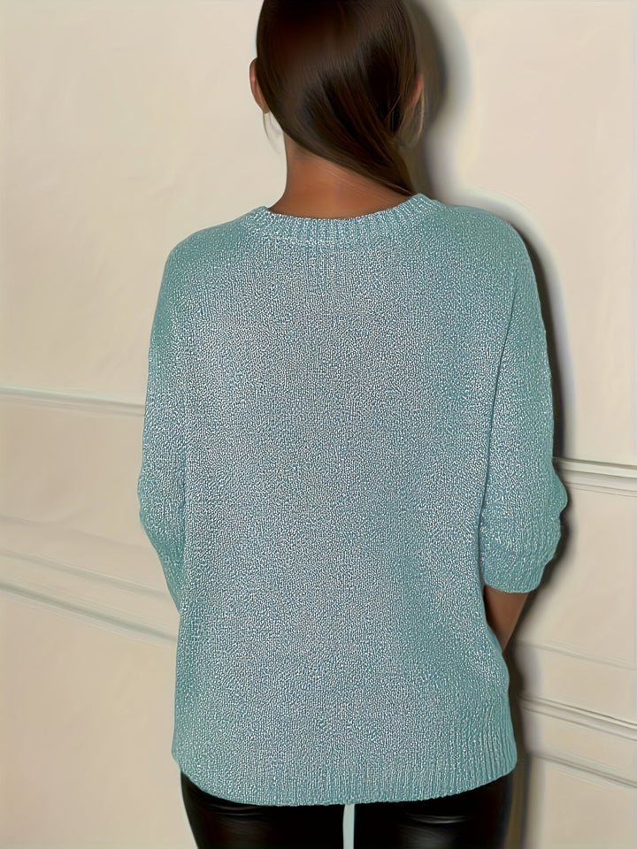 Healy – Strickpullover Mit V-Ausschnitt