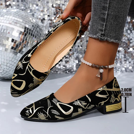 Fernandez – Atmungsaktive Schuhe Mit Niedrigem Absatz