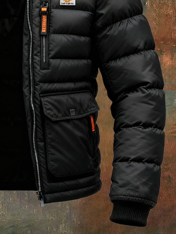 Jitendra – Retro Kapuzenpullover Jacke Mit Reißverschluss