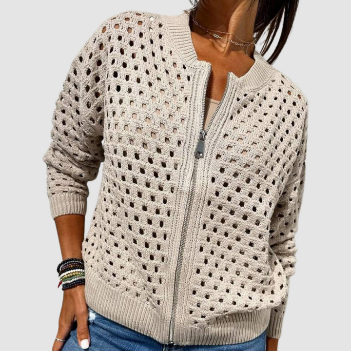 Nyaisha - Hochwertige Strickjacke