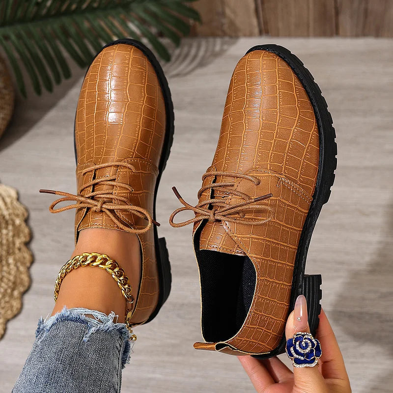 Niyra – Derby Schuhe Mit Schnürung Und Klobiger Sohle
