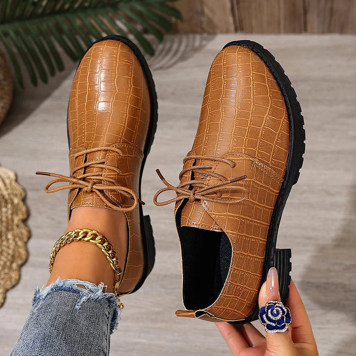 Niyra – Derby Schuhe Mit Schnürung Und Klobiger Sohle