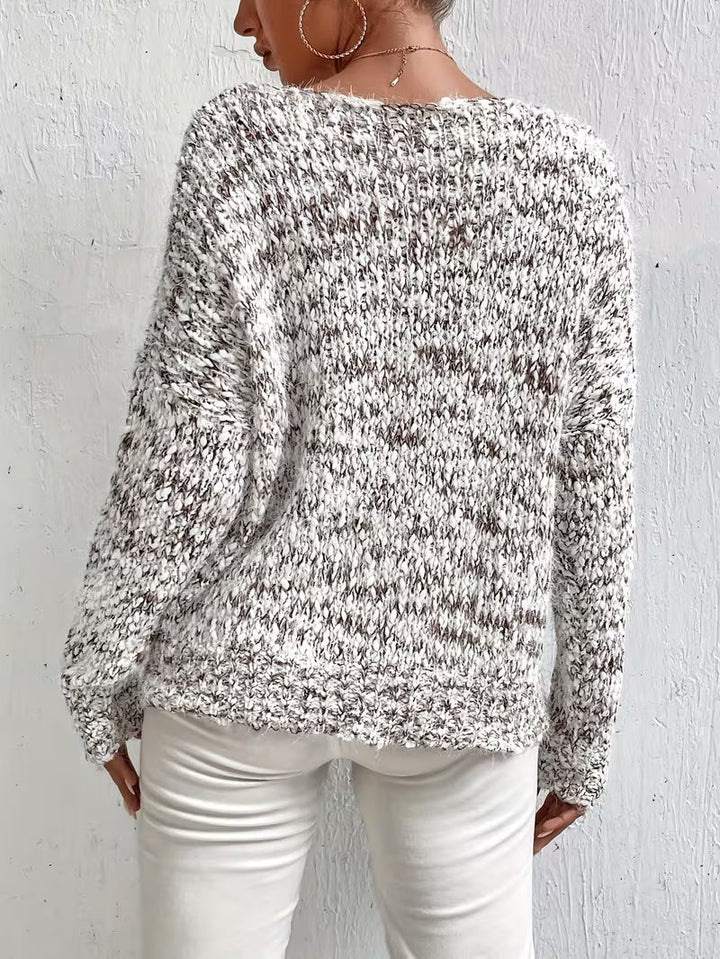 Siraba – Langärmeliger Strickpullover