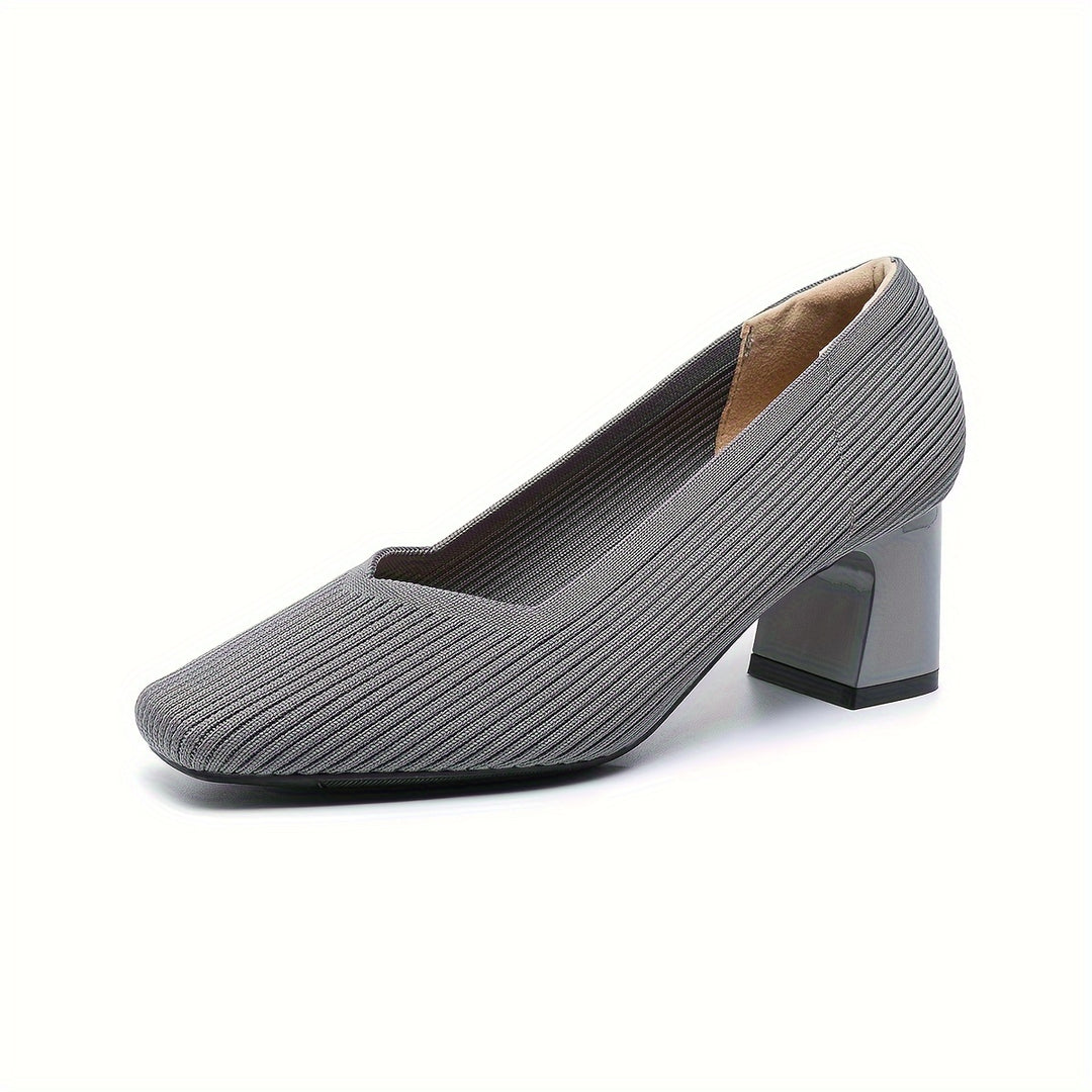 Joleen – Stilvolle Pumps Mit Klobigem Absatz