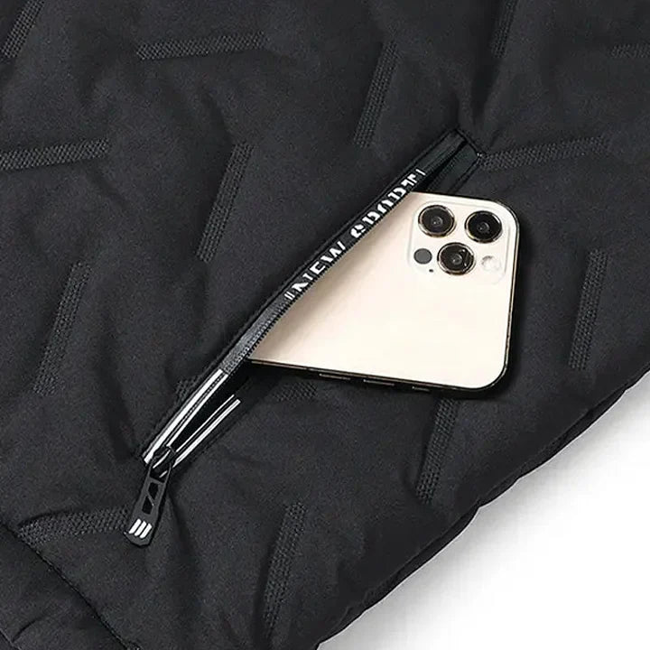 Stevie – Gesteppte, ärmellose Woll Weste