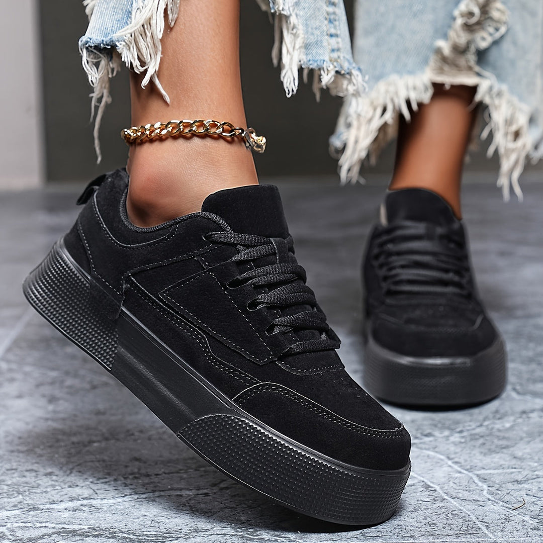 Namira – Schnür Sneaker Mit Runder Zehenpartie