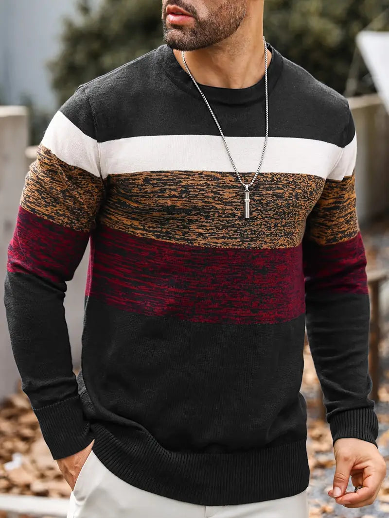 Eliseo - Langärmeliger Strickpullover