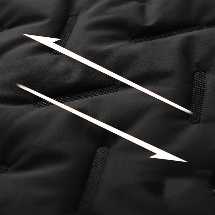 Stevie – Gesteppte, ärmellose Woll Weste