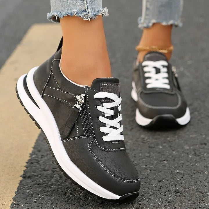 Kathren – Bequeme Schnür Turnschuh