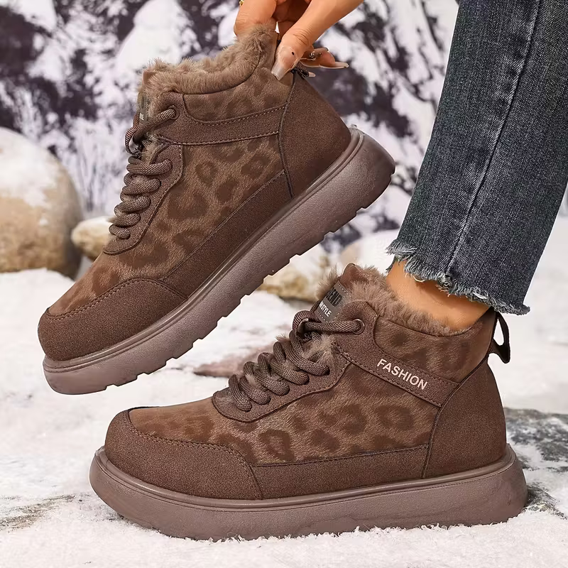 Elizia – Schnürschuhe Mit Dicker Sohle