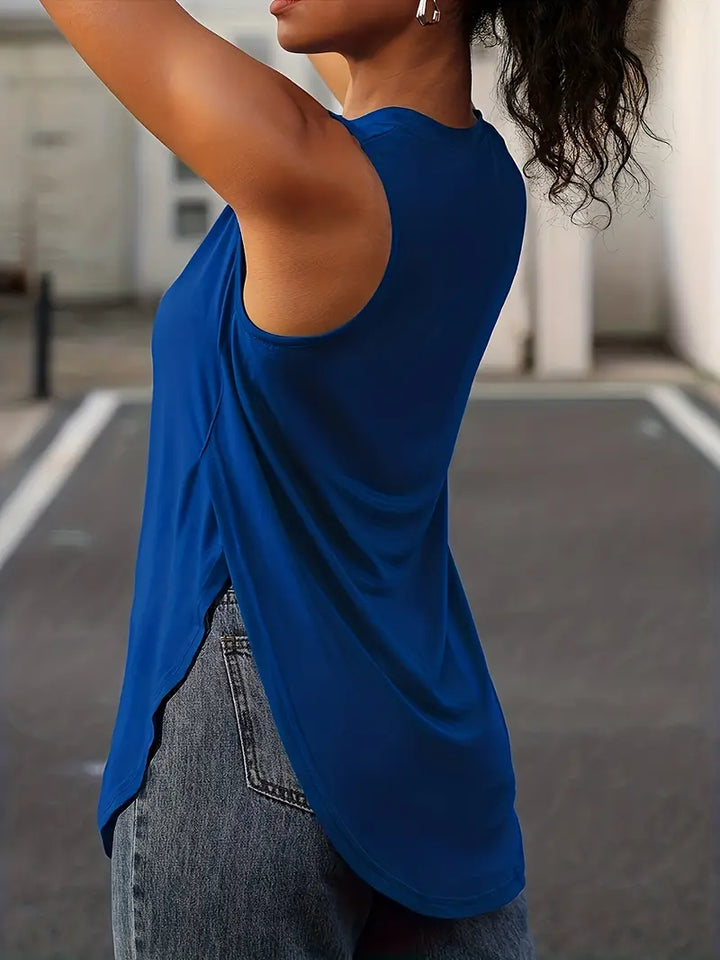 Desirae - Atmungsaktives ärmelloses Hemd