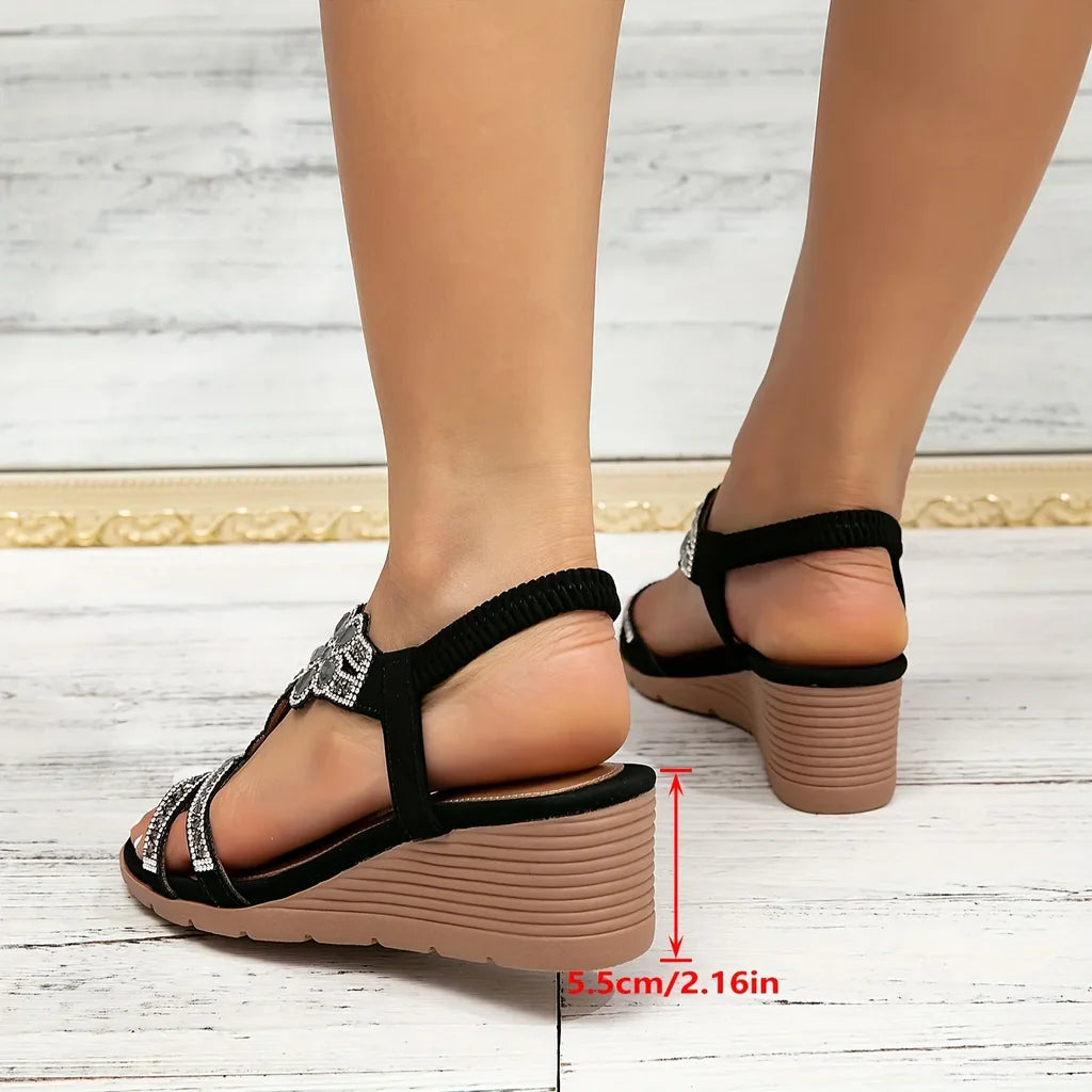 Susan – Orthopädische Keilsandalen