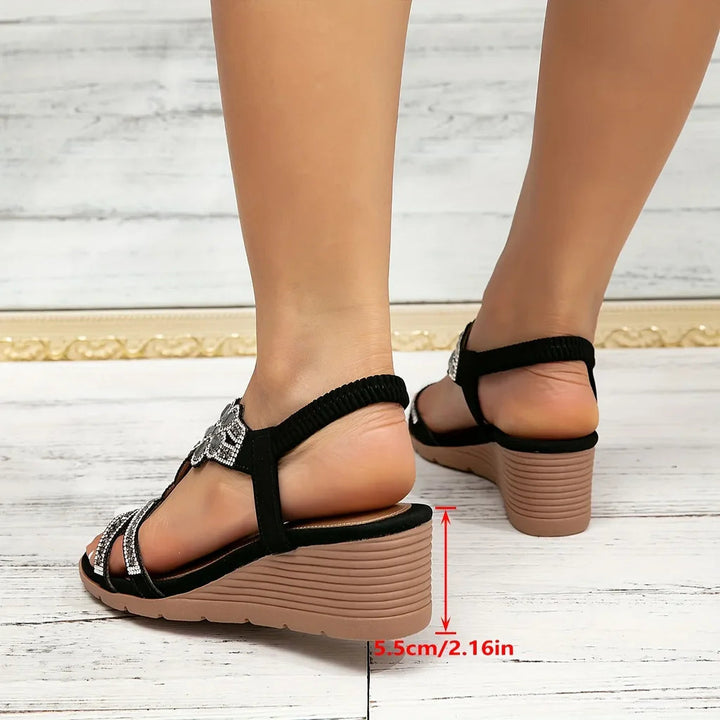 Susan – Orthopädische Keilsandalen