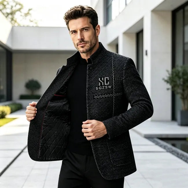 Jallen – Strukturierte Strickjacke Mit Taschen