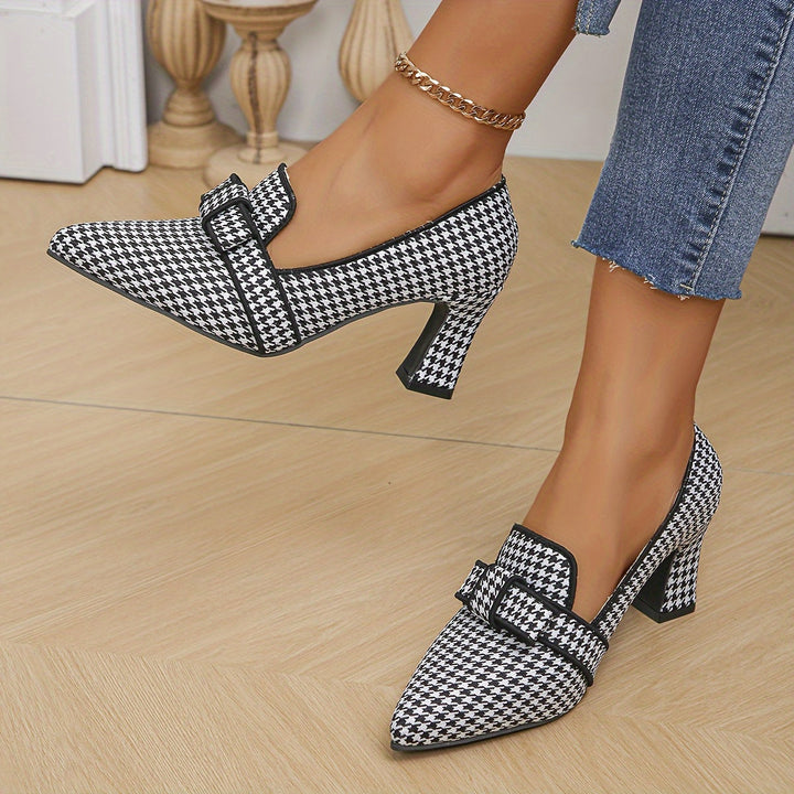 Alison - Lässige Spitze Zehen Pumps