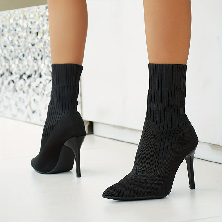 Malayna - Elegante Stiefeletten Mit Hohem Absatz