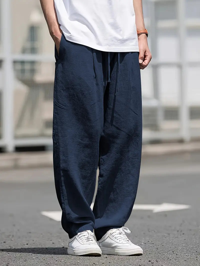 Kirk - Atmungsaktive Baumwollhose Mit Taschen