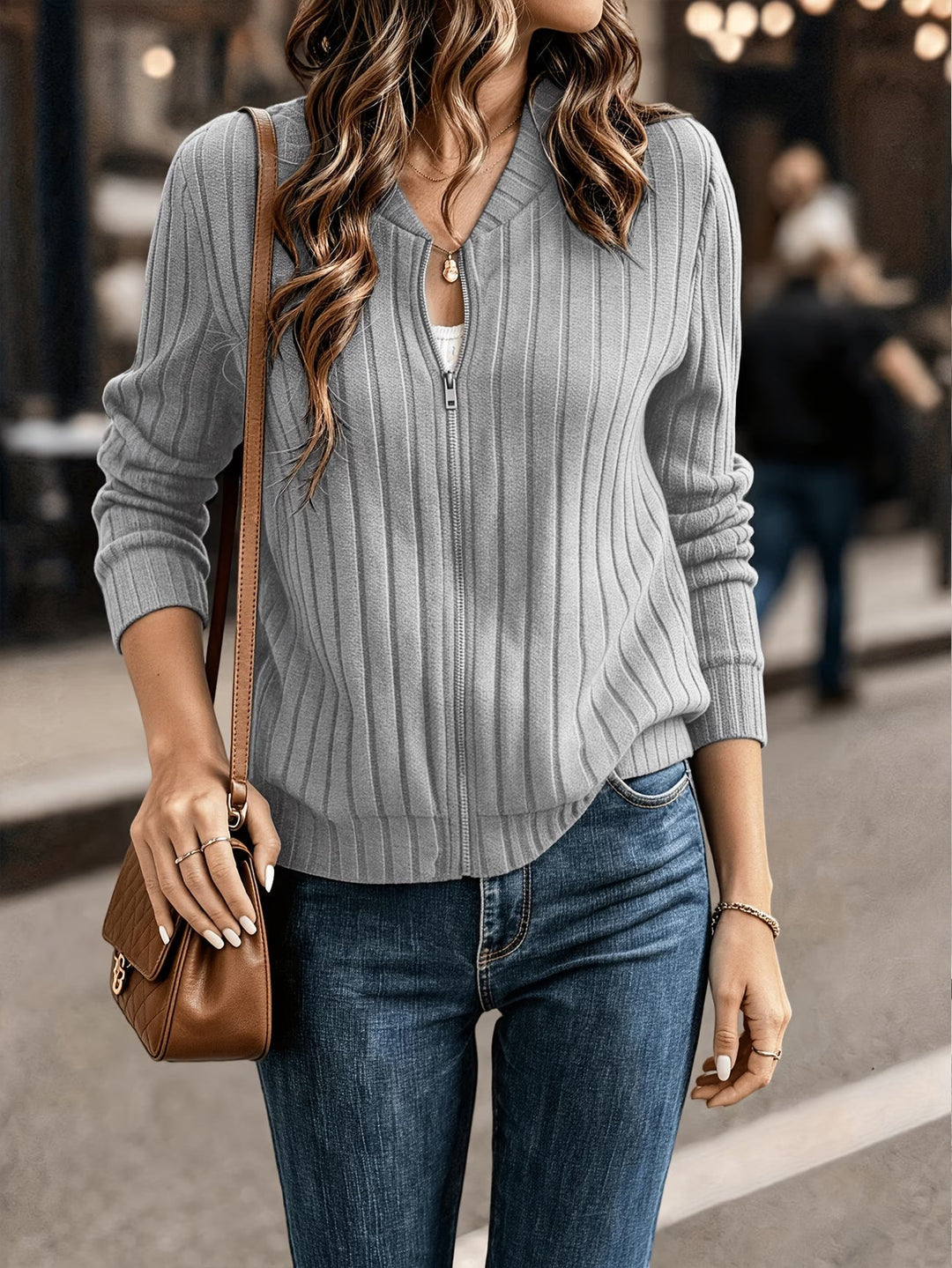 Nalia – Strickjacke Mit Einem Ärmel
