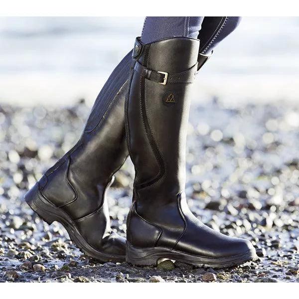 Tharika – Wasserdichte Lederreit Stiefel