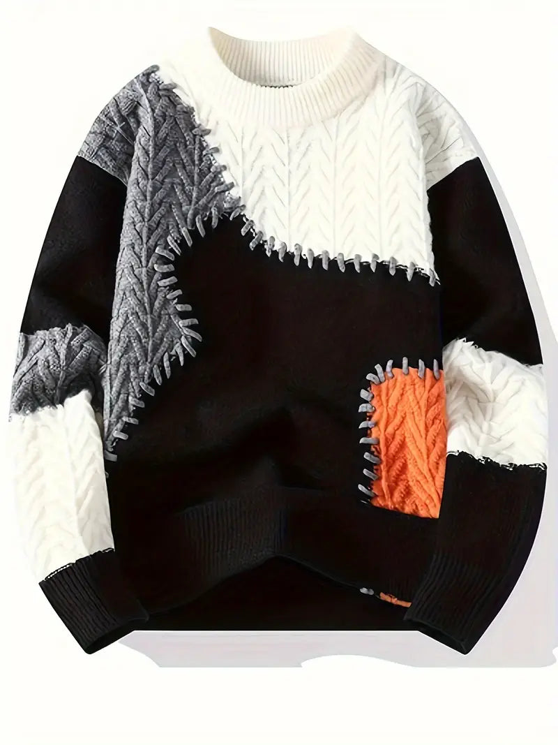 Wagner – Lässiger Strickpullover Mit Rundhalsausschnitt