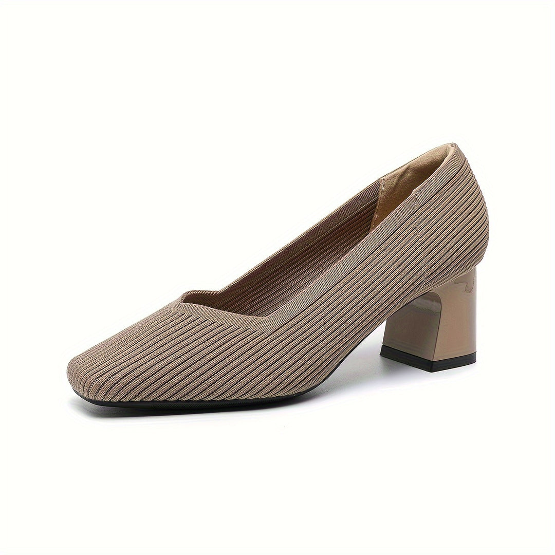 Joleen – Stilvolle Pumps Mit Klobigem Absatz