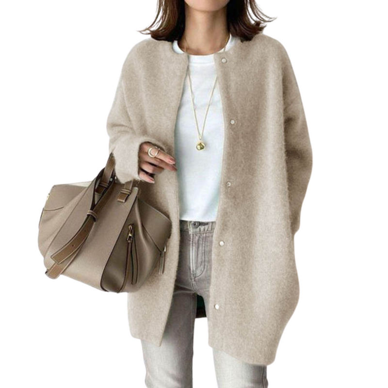 Genevia - Eleganter Strick Strickjacke