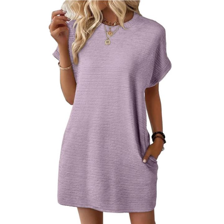 Elviaa – Elegantes Minikleid Mit Tasche