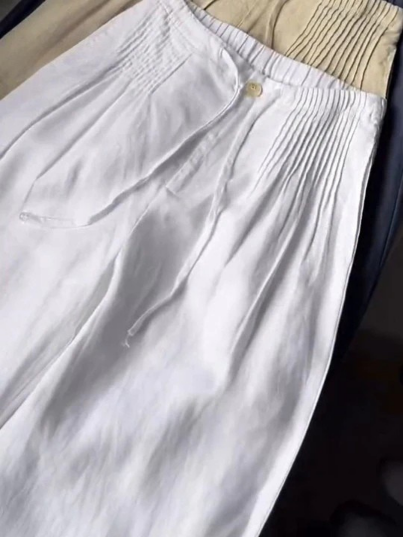 Kuupik – Weite Hose Aus Leinen