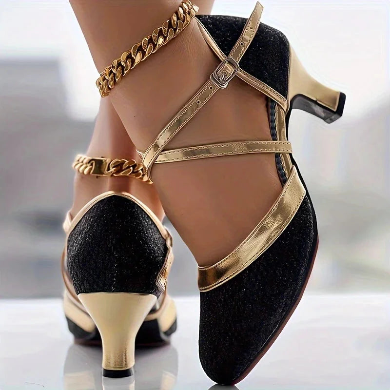 Taleia - Elegante Sandale Mit Klobigem Absatz