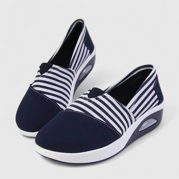 Onora - Gestreifte Slipper