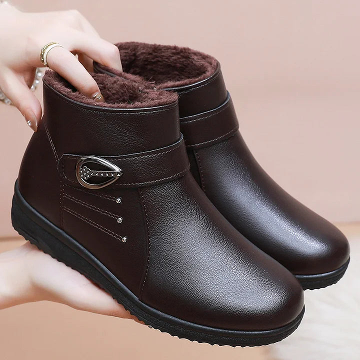 Petruta – Wärme Stiefeletten Aus Wildleder