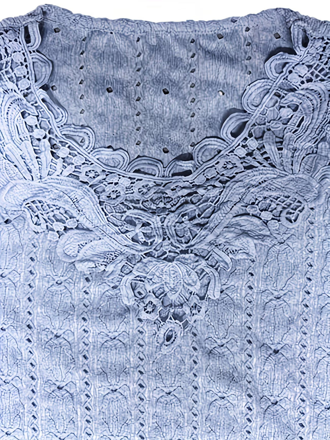 Rickea - Elegante Kurzarmbluse
