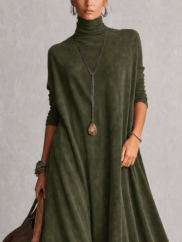 Albria – Langärmliges Maxikleid im Vintage-Stil