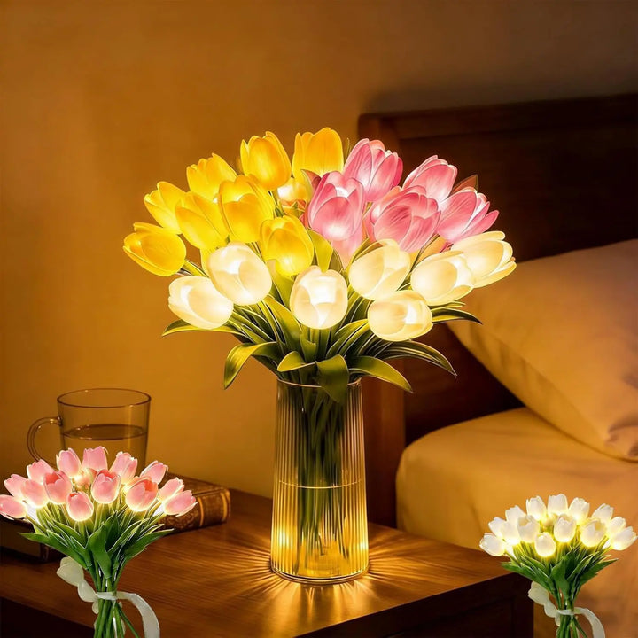 Petaluxe - Elegante LED Blumenvase Mit Beleuchtung Für Eine Gemütliche Wohnatmosphäre