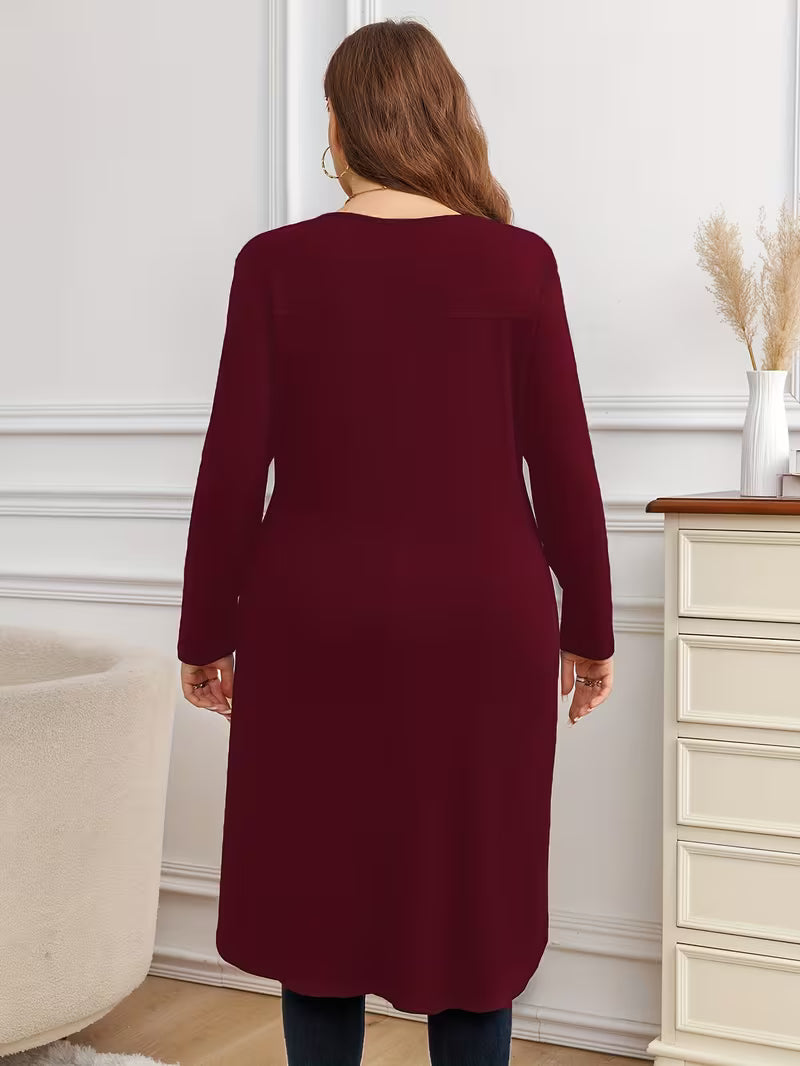 Neasa – Elegantes Langarm-T-Hemd