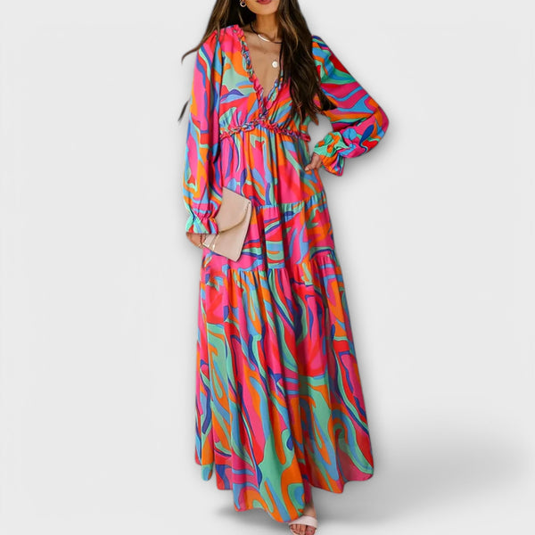 Vanna - Elegantes Kleid mit Langen Ärmeln