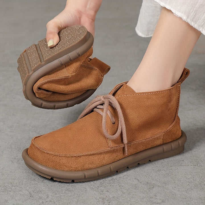 Lirinda – Lederstiefeletten Mit Schnürung