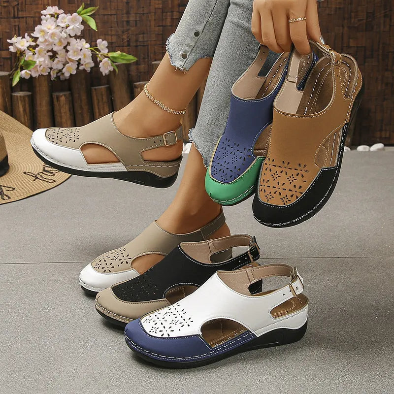 Anesa – Orthopädische Keilsandalen