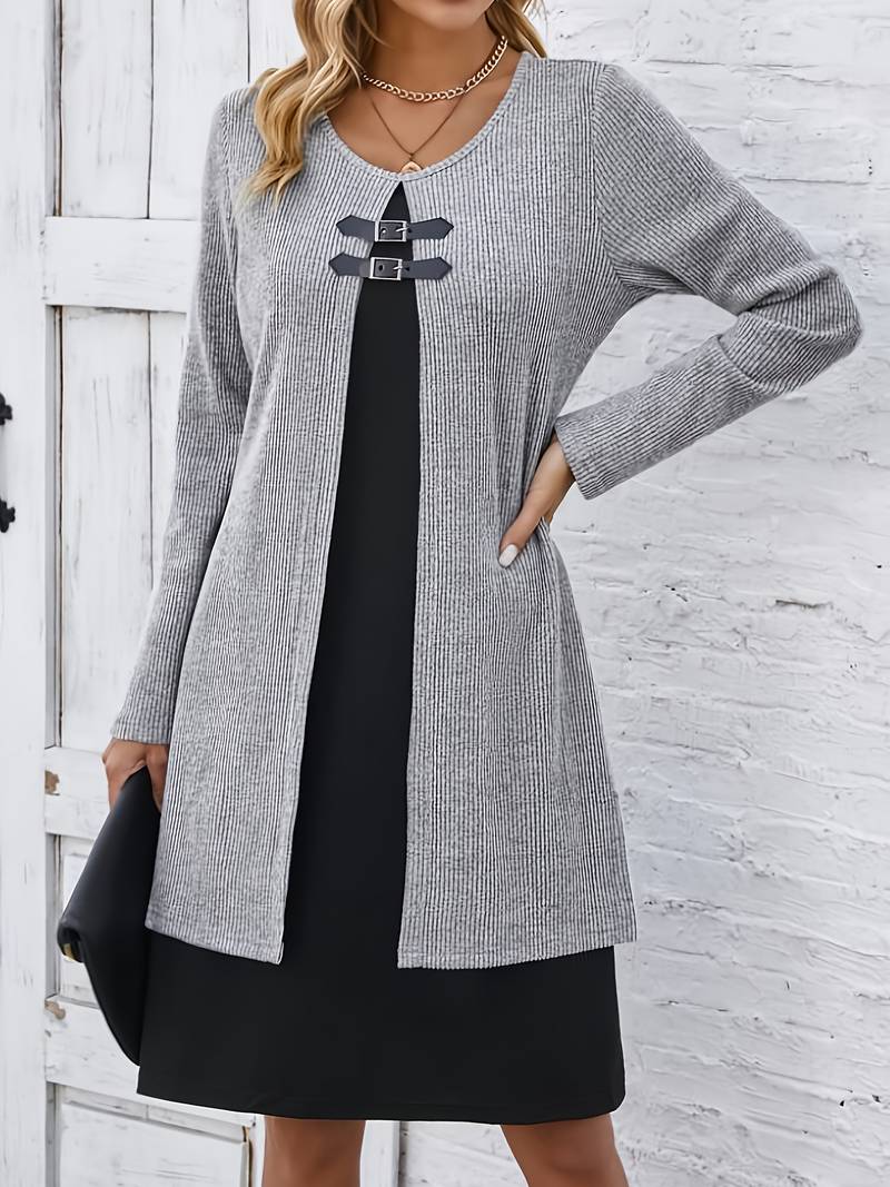 Shirahoshi - Herbst Und Winteranzug Mit Rundhalsausschnitt Zweiteilig