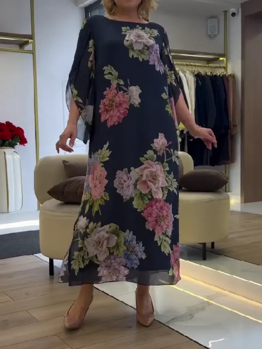 Yael – Maxikleid Mit Blumenmuster