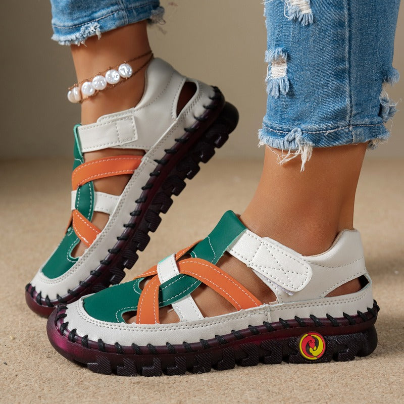 Shehna – Lässige Ledersandalen